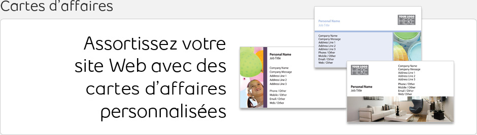 Cartes professionnelles